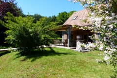 La terrasse du chalet Myrtilles