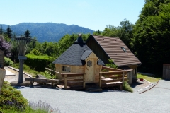 Le Kota Finlandais au domaine de la Boiselière à Saint Maurice sur Moselle